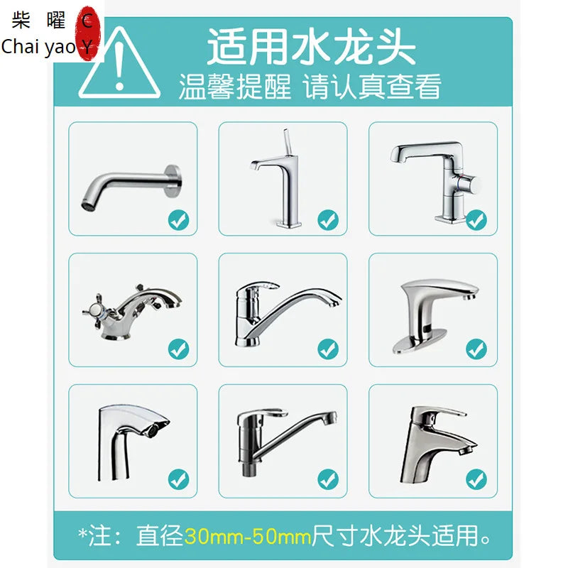 Personnages de dessins anime qui s'accroche au robinet